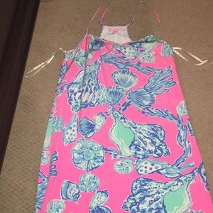 Silk Lilly Pulitzer lightweight dress with straps